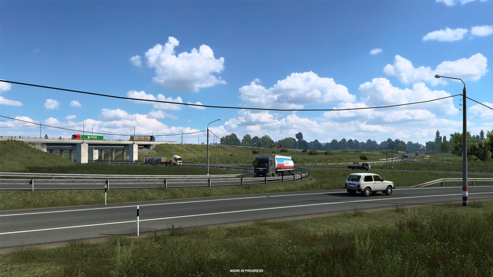 Разработчики Euro Truck Simulator 2 развенчают миф о плохих российских дорогах в DLC Heart of Russia