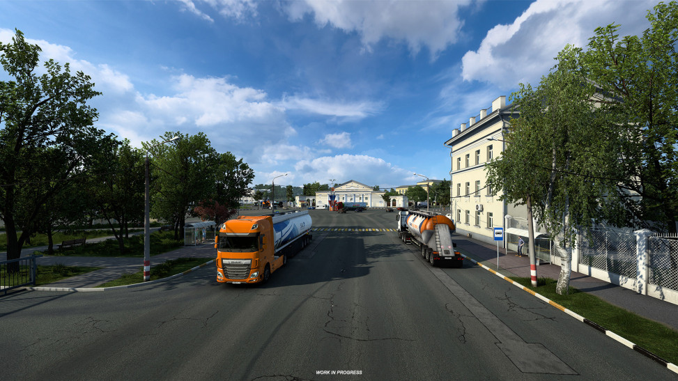 Разработчики Euro Truck Simulator 2 развенчают миф о плохих российских дорогах в DLC Heart of Russia