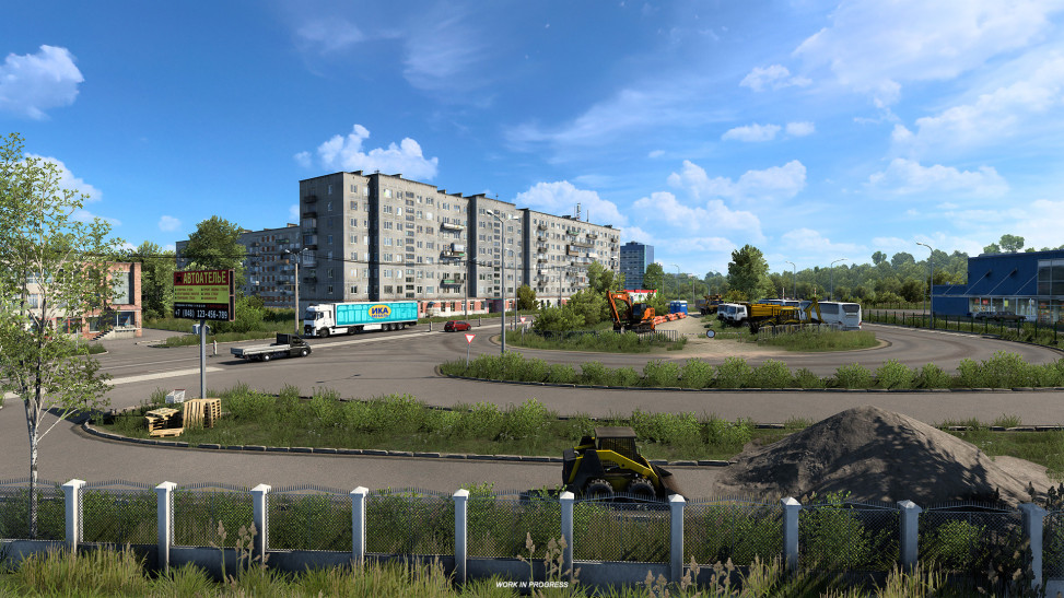 Разработчики Euro Truck Simulator 2 развенчают миф о плохих российских дорогах в DLC Heart of Russia