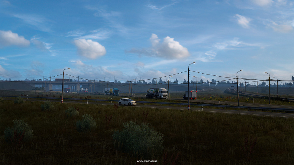Разработчики Euro Truck Simulator 2 развенчают миф о плохих российских дорогах в DLC Heart of Russia