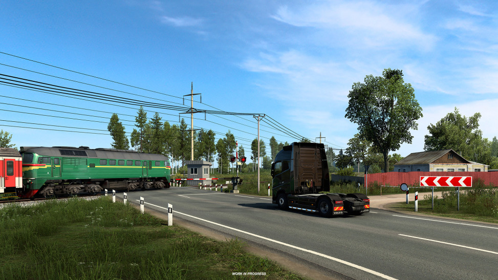 Разработчики Euro Truck Simulator 2 развенчают миф о плохих российских дорогах в DLC Heart of Russia
