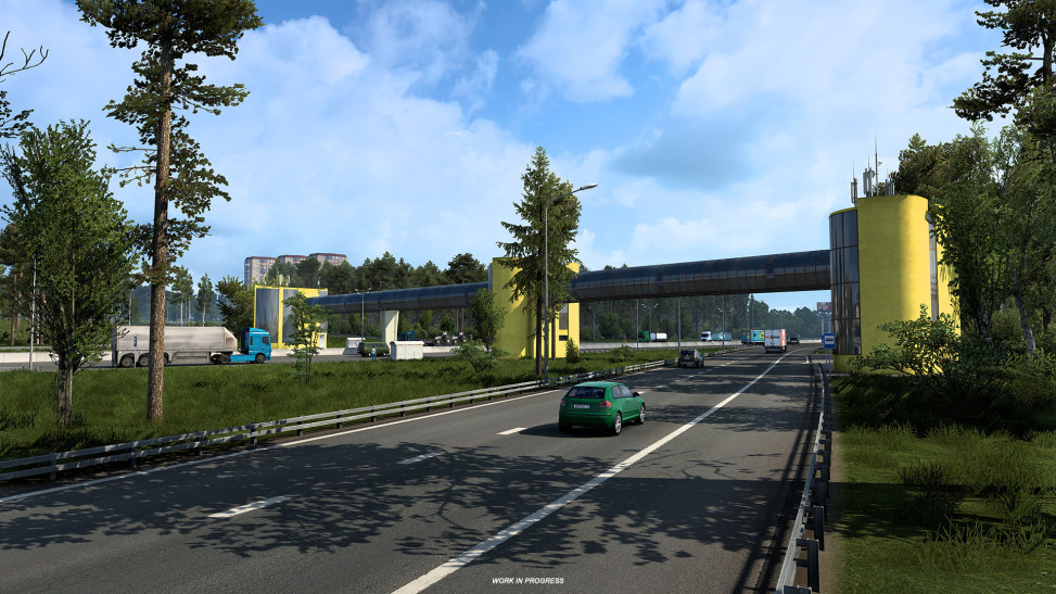 Разработчики Euro Truck Simulator 2 развенчают миф о плохих российских дорогах в DLC Heart of Russia