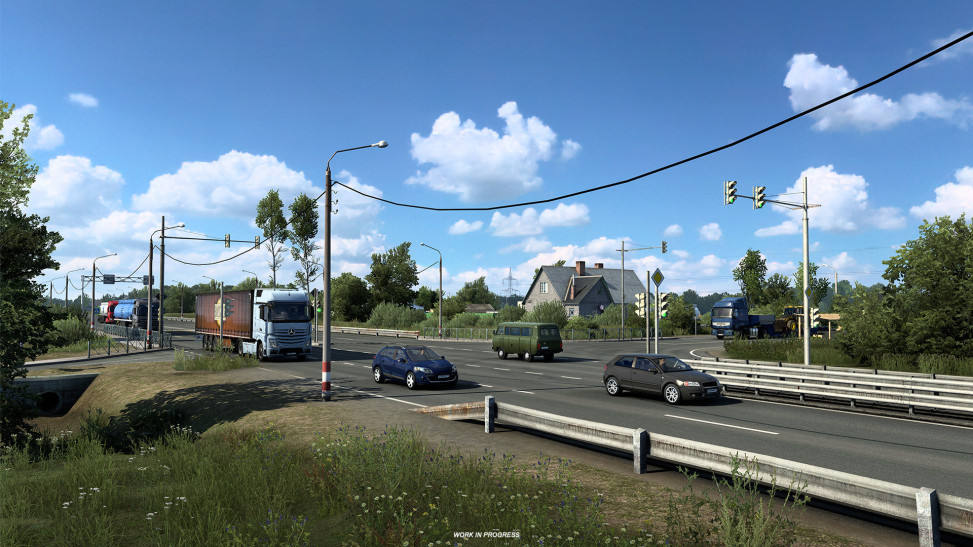 Разработчики Euro Truck Simulator 2 развенчают миф о плохих российских дорогах в DLC Heart of Russia