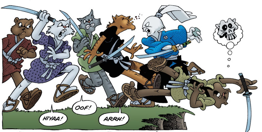  Черепки после смерти противников пришли прямиком из комикс серии.