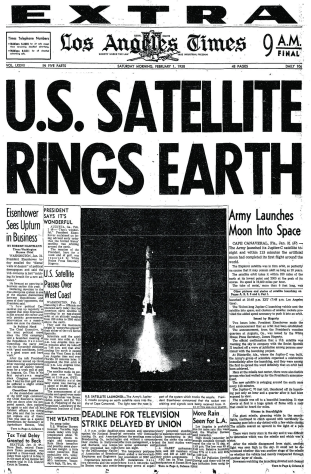Не&amp;nbsp;желая отставать, в&amp;nbsp;1958 году Штаты запускают собственный спутник&amp;nbsp;— «Эксплорер-1».