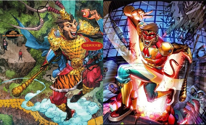 В том же году, в рамках фестиваля азиатских супергероев, комиксы DC посетил не только Сунь Укун, но и его сын, что взял себе псевдоним Принц Обезьян.