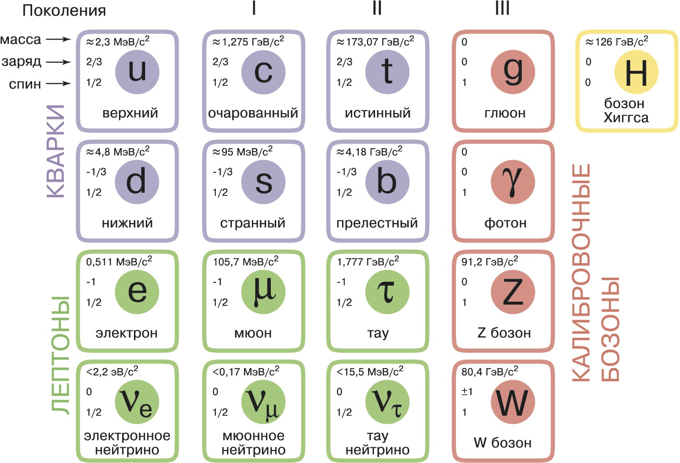 Связанная система элементарных частиц содержит 25 электронов. Стандартная модель элементарных частиц Бозон Хиггса. Таблица элементарных частиц Бозон Хиггса. Стандартная таблица элементарных частиц. Таблица кварков лептонов и бозонов.