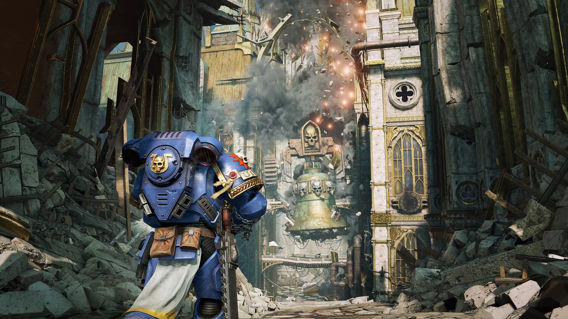 В WH40K: Space Marine II будет русский язык — смотрите новый трейлер с  геймплеем и скриншоты | StopGame