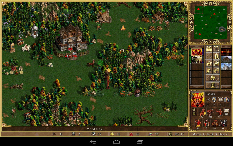 Heroes of Might and Magic III.