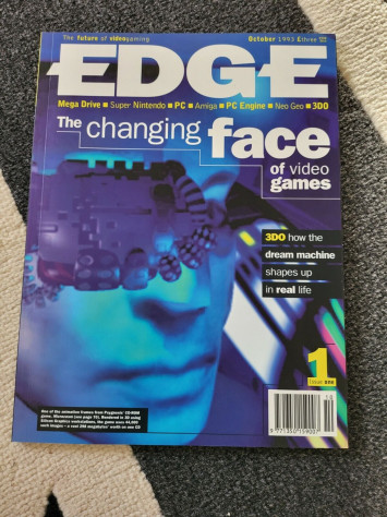Первый выпуск EDGE, с&amp;nbsp;которого началась долгая история журнала.