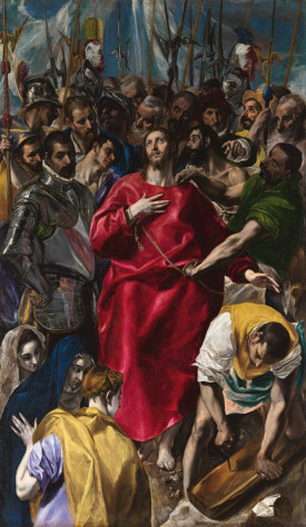 Совлечение одежд с Христа,&amp;nbsp;Эль Греко, 1577-1579.