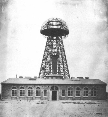 Башня Уорденклиф 1904 год.