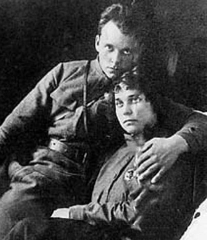 Д.А. Фурманов с женой Анной Стешенко