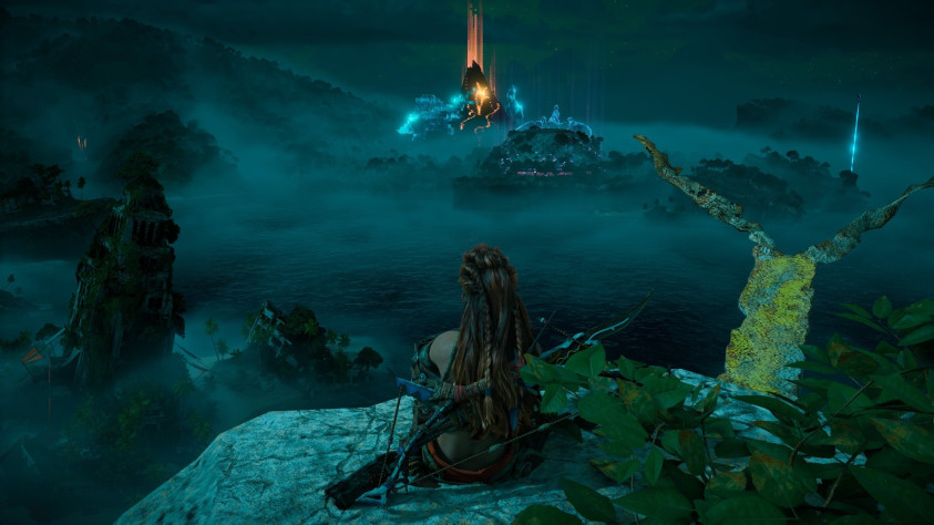 Новая локация почти не отличается от уже виденного в игре. Тот же остров где впервые повстречали Квен, только раскрасили немножко лавой.