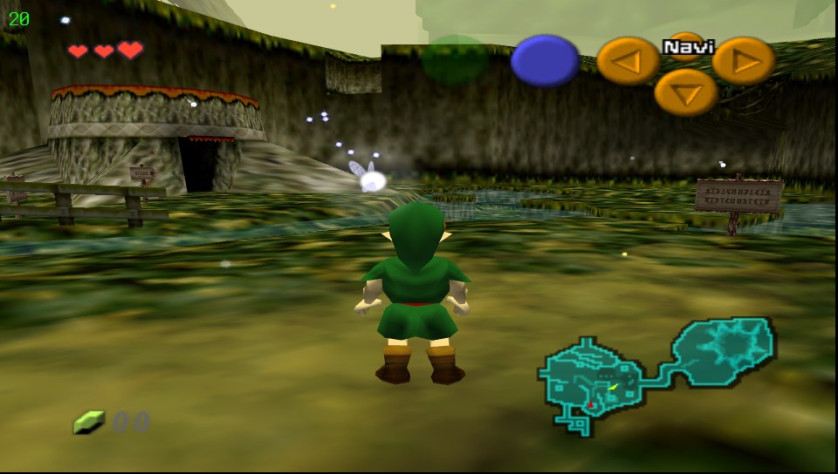 А вот The Legend of Zelda: Ocarina of Time работает уже не так хорошо