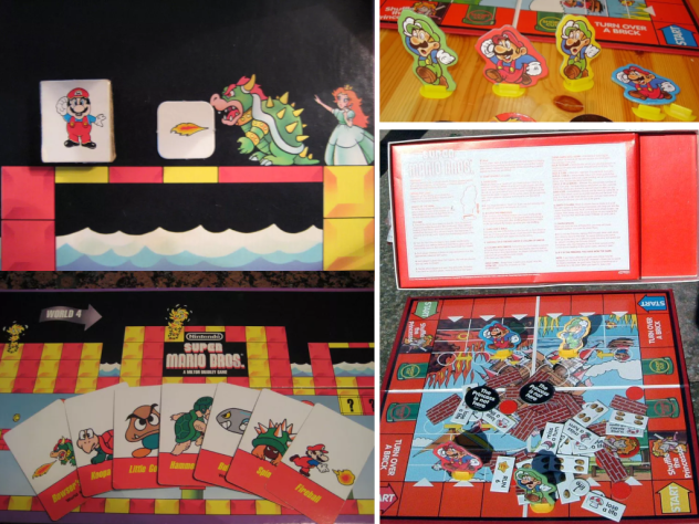 Super Mario Bros. (1988) слева и&amp;nbsp;Super Mario Bros. (1992) справа