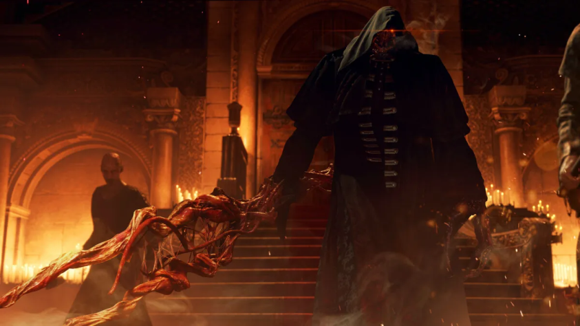 Чёрная Мантия, один из основных врагов Ады Вонг в дополнении игры.