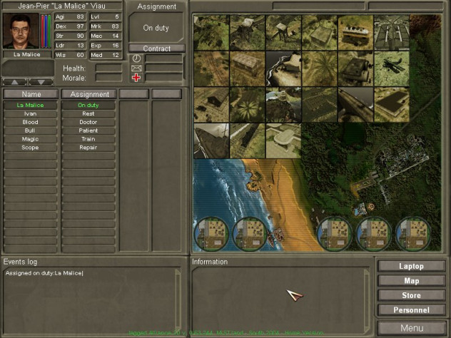Jagged Alliance 3D версии 2004 года.