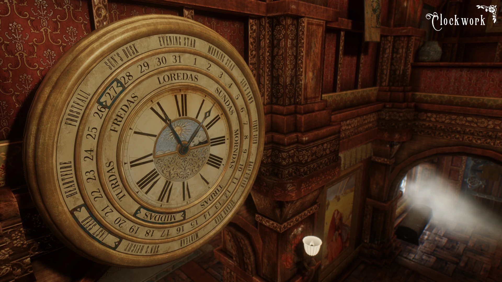 Clockwork 1.20 1. Clockwork Castle Skyrim. Скайрим мод заводной замок. Clockwork/часовой механизм скайрим. Часовой замок скайрим.