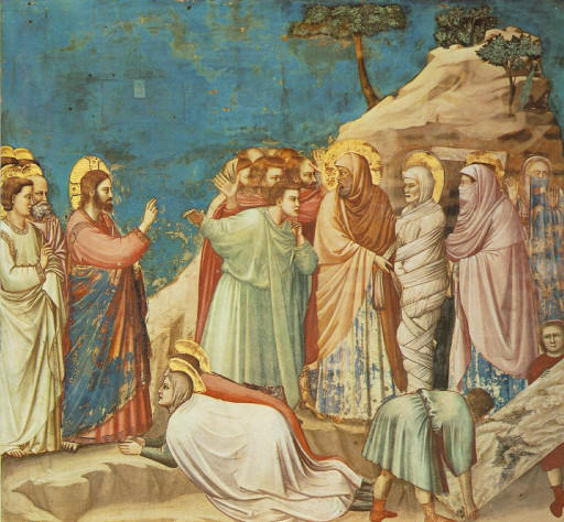 &quot;Воскрешение Лазаря&quot;, фреска за авторством Джотто
