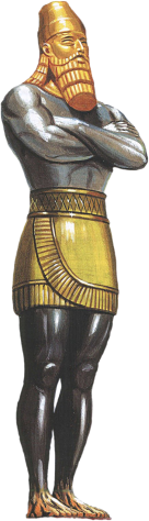 Колосс на глиняных ногах - образ, который использовал пророк Даниил при толковании сновидения вавилонского царя&amp;nbsp;Навуходоносора II