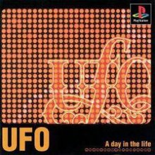 Обложка UFO: A Day in the Life для Playstation 1. Игра вышла 24 июня 1999 года.