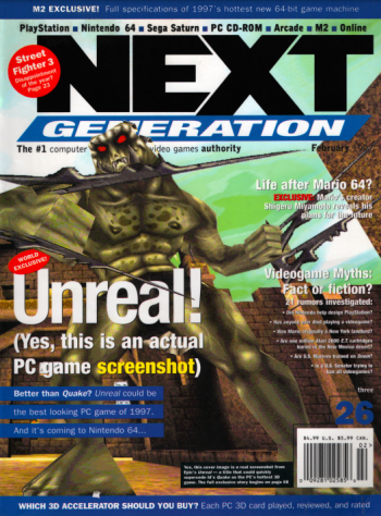&amp;nbsp; В феврале 1997-го в печать вышел тот самый выпуск Next Generation.