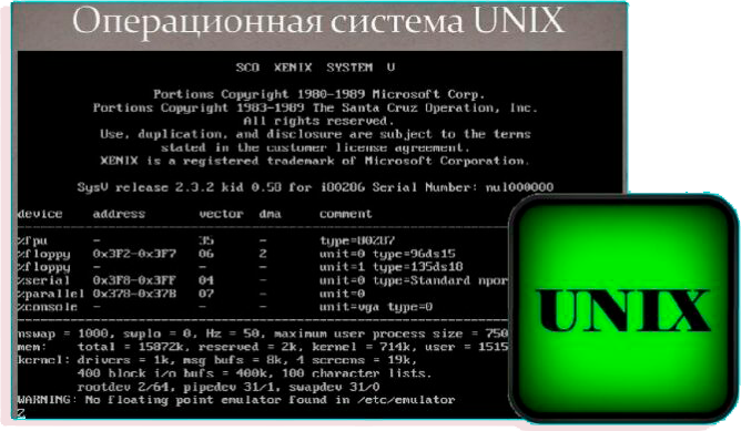 Операционная система Unix
