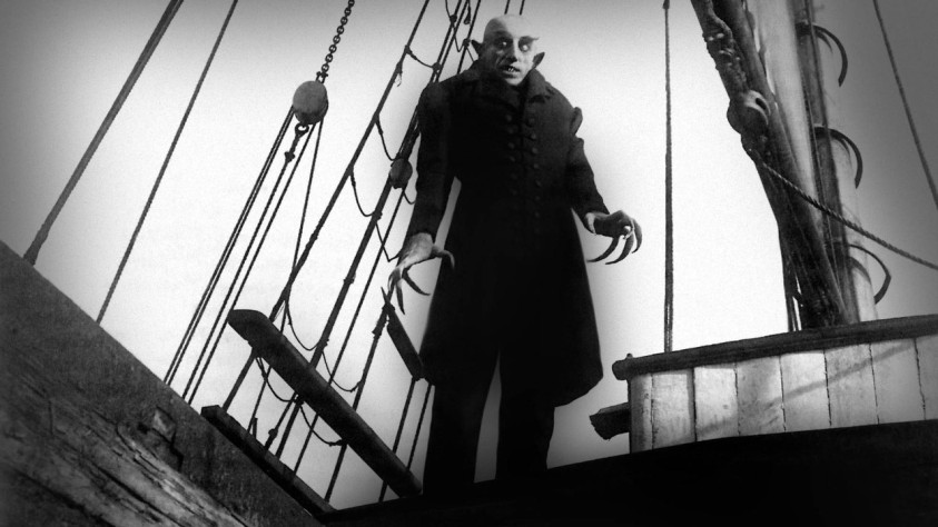 «Носферату, симфония ужаса» (1922 г.) — классический немой фильм ужасов немецкого кинорежиссёра Фридриха Вильгельма Мурнау. Главным антагонистом является граф Орлок, сыгранный Максом Шреком.