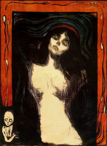 Эдвард Мунк «Мадонна» (1894)