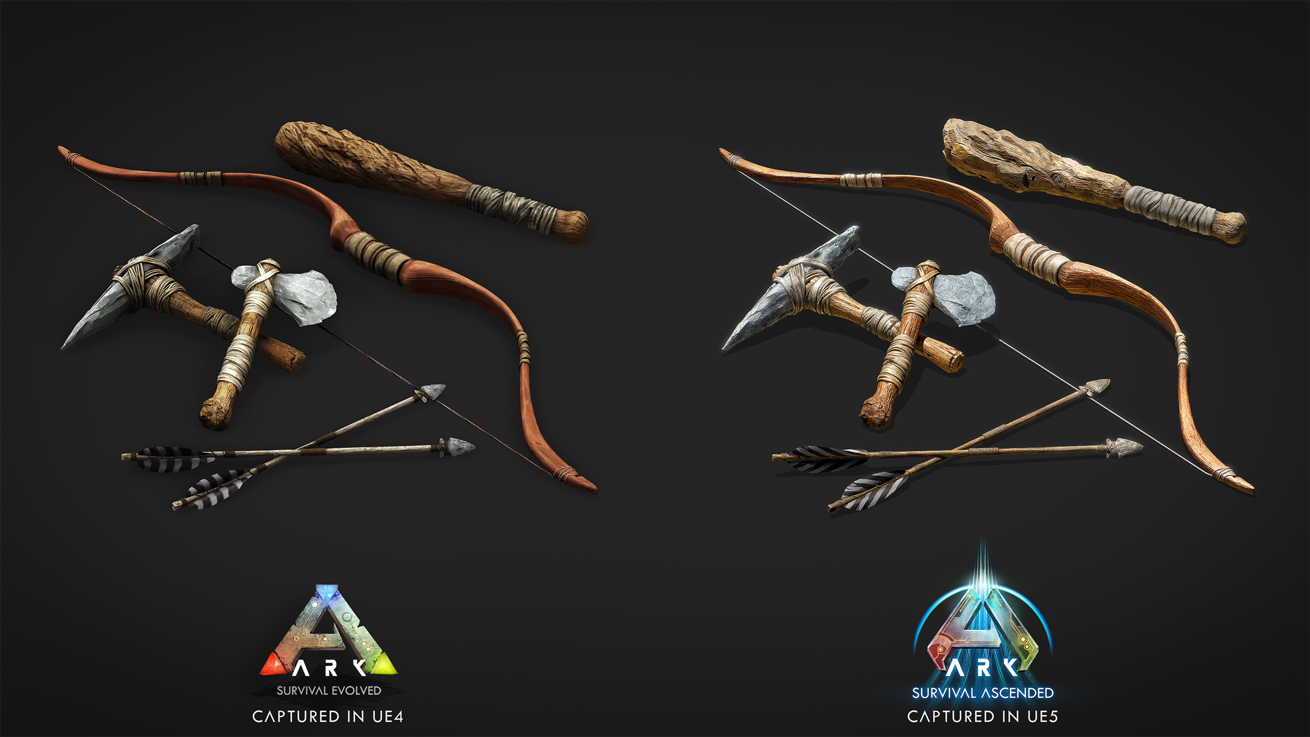 Ark survival ascended купить steam. Ark Survival Ascended. Ark Survival ascented. Примитивное оружие. АРК оружие.