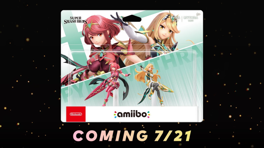 Nintendo также анонсировала amiibo-фигурки Пайры и Митры. Они появятся в продаже с 21 июля.