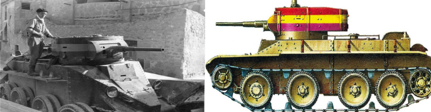 БТ-5 испанского Народного фронта и цветная иллюстрация танка. На War Thunder Live (официальный сайт с камуфляжами и прочим) можете скачать бесплатно для своего БТ-5 -&amp;nbsp;https://live.warthunder.com/post/737040/ru/