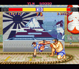 Street Fighter 2 на PC Engine