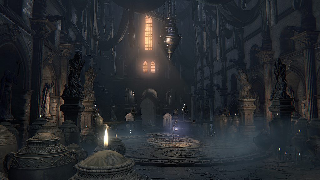 Bloodborne соборный округ карта