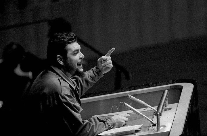 Че Гевара был одним из лучших ораторов, но сегодня он тут просто в качестве примера