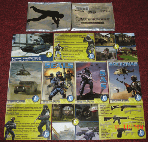 Физическое издание Counter-Strike: Condition Zero от Vivendi.