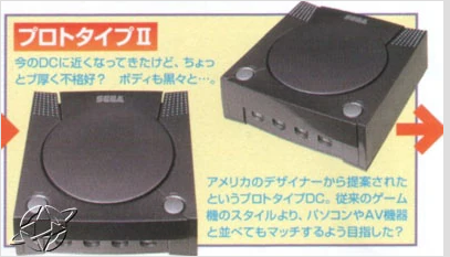 Прототип приставки 6 поколения от Sega