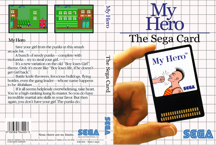 &quot;My Hero&quot; - одна из множества игр, выпущенных на Sega My Card