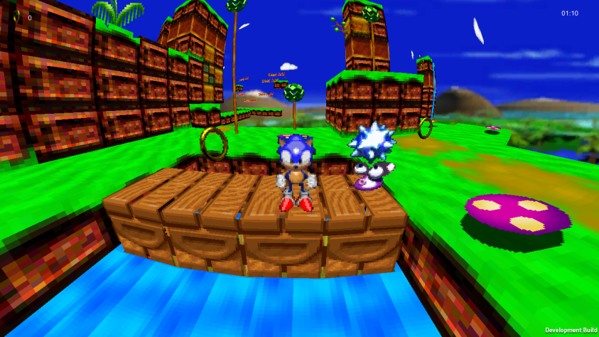Скриншот отменённой Sonic X-treme.&amp;nbsp;
