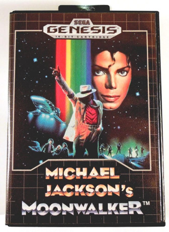 Michael Jackson&#039;s Moonwalker - одна из немногих игр на запуске Genesis, где акцент больше делался на привлечении знаменитости, чем на геймплейных элементах