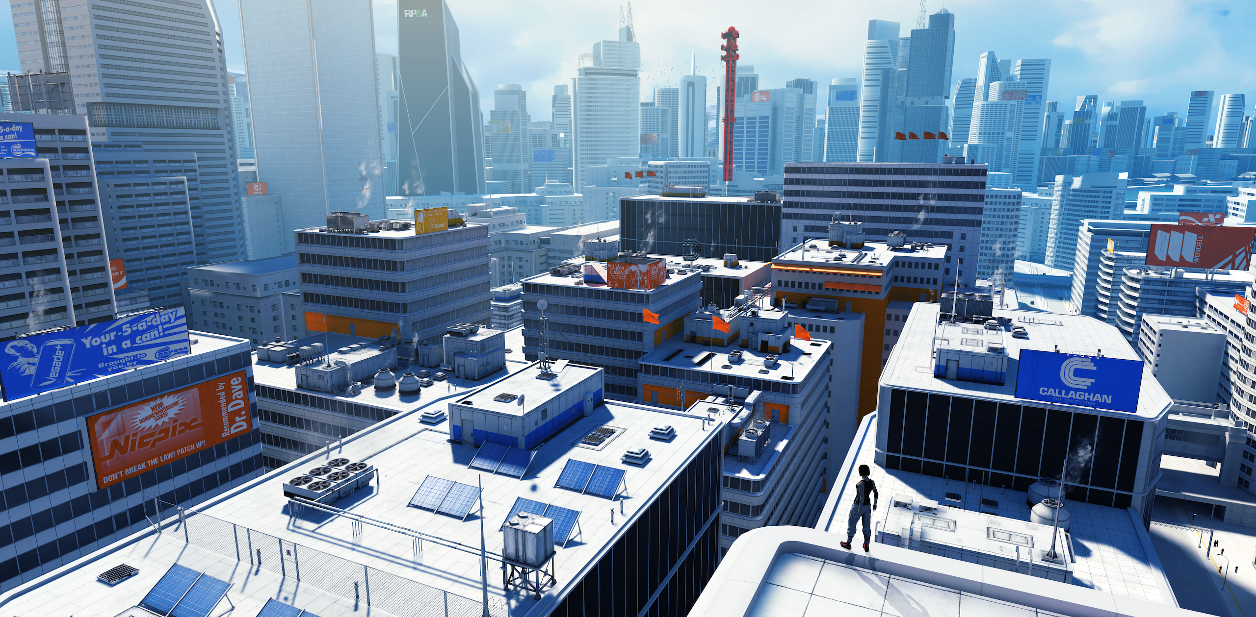 Mirror s edge 2008. Mirrors Edge 2008 город. Город из Mirrors Edge. Миррорс Эдж город. Mirrors Edge 2 город.