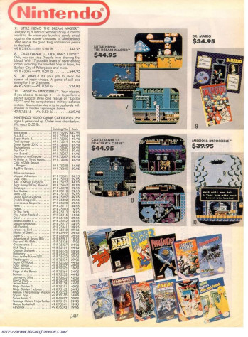 А&amp;nbsp;это скан журнала Sears за&amp;nbsp;1990&amp;nbsp;год. Самая дорогая игра уже стоит 50$ (115$). И&amp;nbsp;это всё за&amp;nbsp;два года!