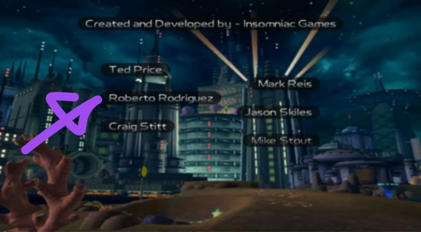 Скриншот из первой части Ratchet and Clank