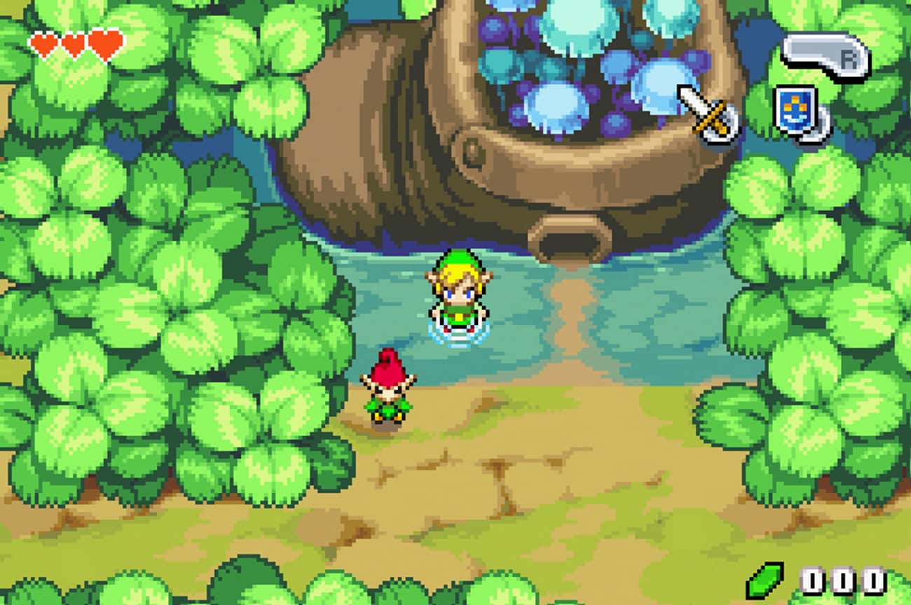 Legend of zelda the minish cap карта