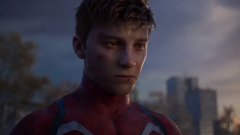 Питер из CGI трейлера к Marvel&#039;s Spider-Man 2