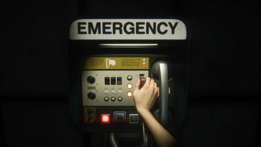 Телефон экстренной связи из&amp;nbsp;Alien: Isolation.