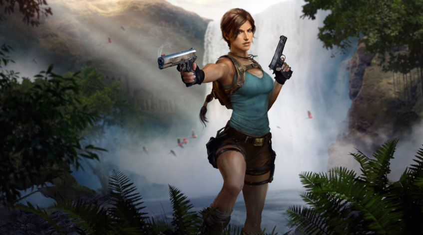 Считается, что этот арт связан со следующей номерной Tomb Raider.