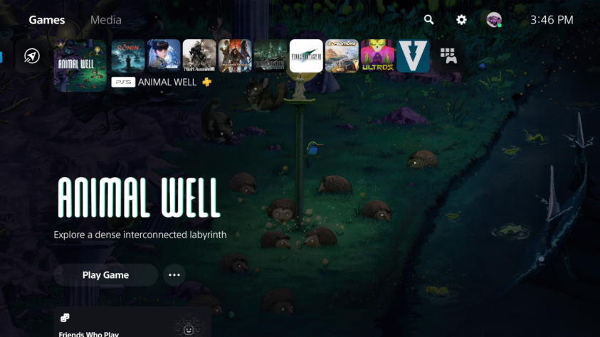 Скорее всего, картинка Animal Well на&amp;nbsp;фоне меню PS5, весит больше самой Animal Well, рассказывает Бассо.