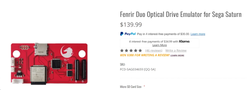 Fenrir Duo Optical Drive Emulator